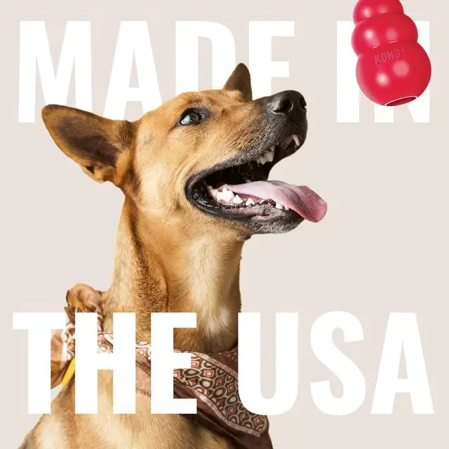 Alt view image 5 of 5 - Classic Stuffable Dog Toy - Fetch & Chew Toy for Dogs - Treat-Filling Capabilities & Erratic Bounce for Extended Play Time - Durable Natural Rubber Material - for Large Dogs