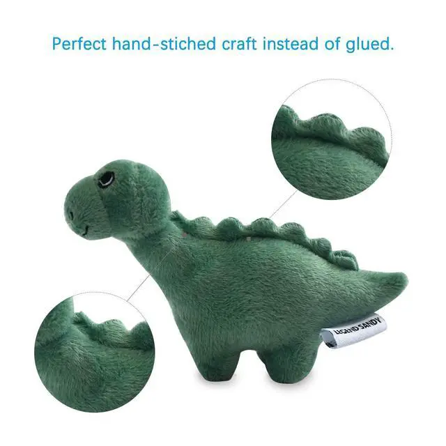 Alt view image 4 of 7 - Squeaky Plush Dog Toy Pack for Puppy, Small Stuffed Puppy Chew Toys 12 Dog Toys Bulk with Squeakers, Cute Soft Pet Toy for Small Medium Size Dogs
