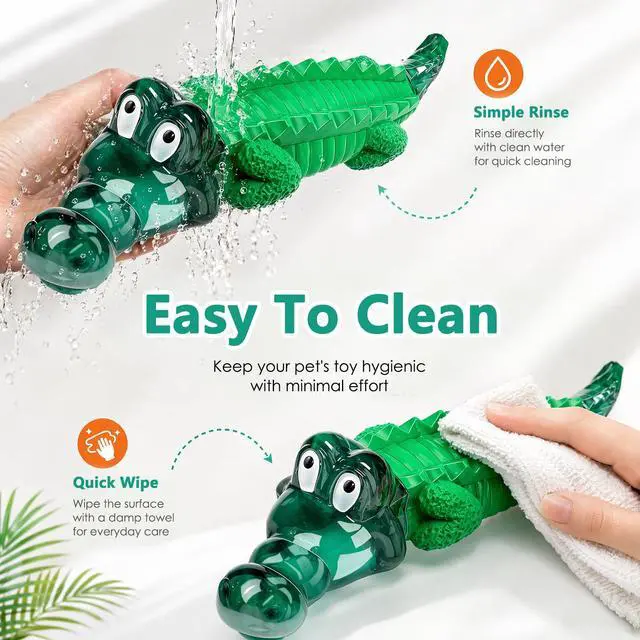 Alt view image 7 of 7 - Alligator Dog Toys for Aggressive Chewers,Medium Large Breed Dogs