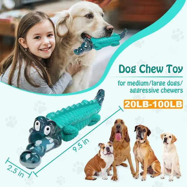 Alt view image 2 of 6 - Dog Toys for Aggressive Chewers: Tough,Indestructible Chew Toy