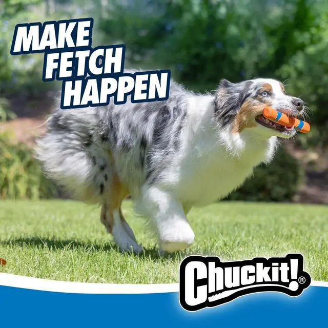 Alt view image 3 of 7 - Interactive Dog Toy Ultra Fetch Stick - 12 Inch Outdoor Dog Toy for All Breed Sizes
