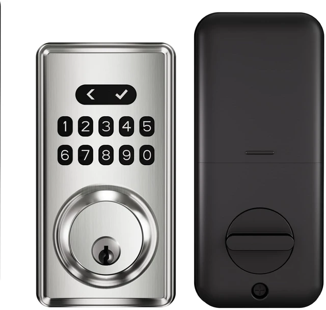 Main image of Keypad Deadbolt, Keyless Entry Door Lock,Smart Deadbolt Lock | Auto Lock & One-Time Passcode, 100 User Codes, Anti-Peep Password, Easy Installation for Front Door