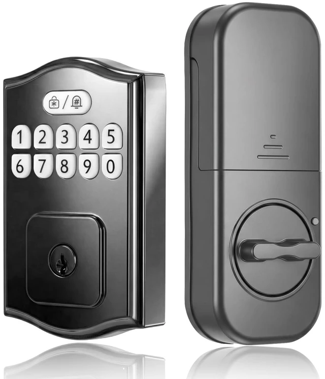 Main image of Keyless Entry Door Lock, Smart Deadbolt with Keypad, Electronic Deadbolt with 200 User Codes & 6 Backup Keys, Auto-Lock Smart Door Lock for Front Door, Easy DIY Installation