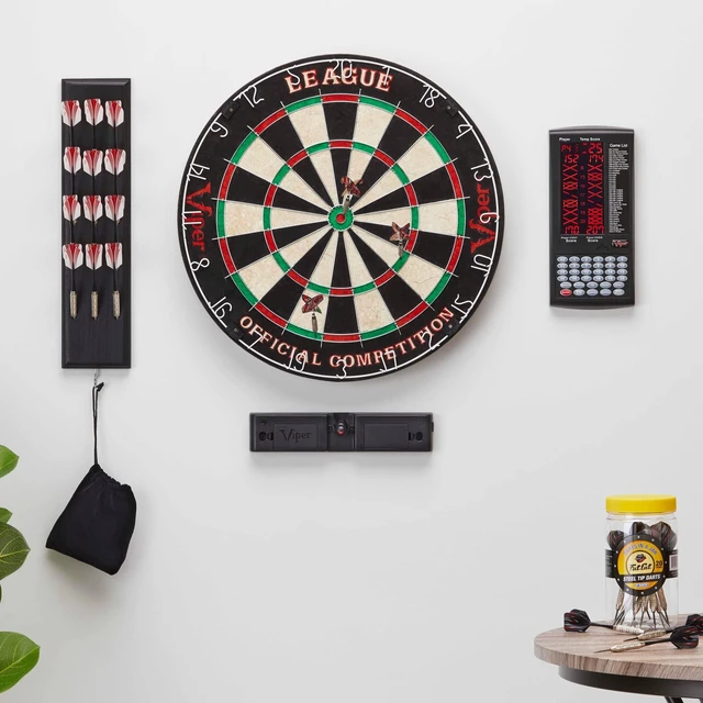 Alt view image 4 of 7 - ProScore Digital Dart Scorer Electronic Dartboard Scoreboard for Up to 8 Players, with 40 Games and 655 Game Options, Including Cricket and X01, Black