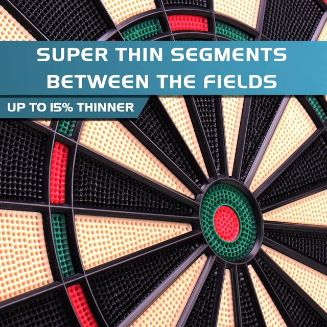 Alt view image 3 of 7 - Electronic Dart Board Soft Tip Dartboard12 Darts 100 Tips | 21 games with 65 variations;low bounce rate; wide catch ring;12 Darts and accessories