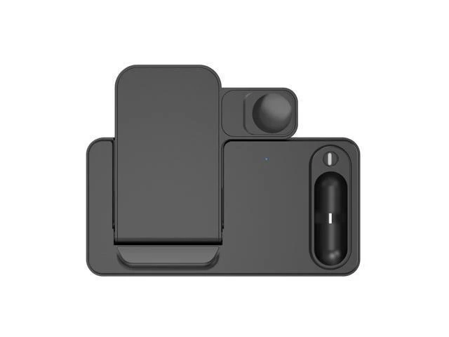 Alt view image 10 of 11 - Magnetic Wireless Phone Charger Holder 15W Fast Charging Laptop Compatible Multi-function 12 Months Warranty Black Black