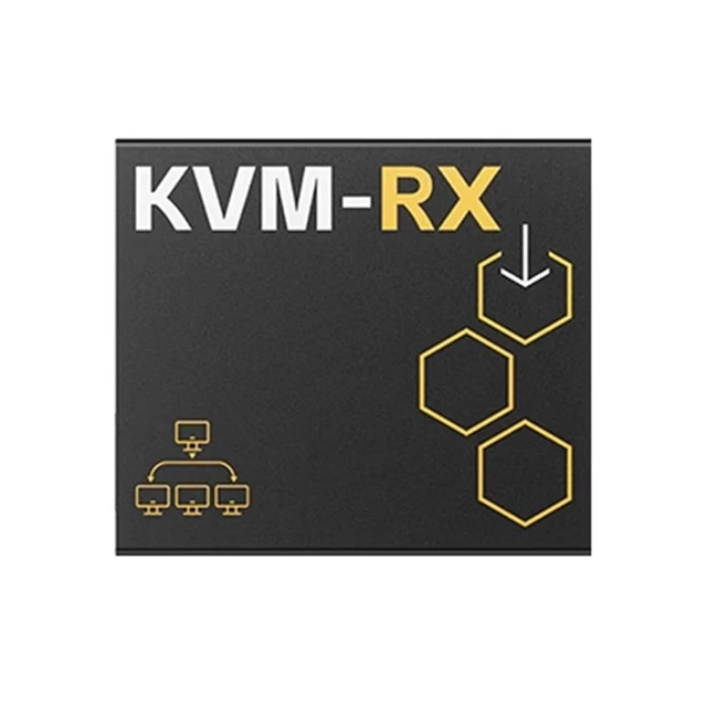 Alt view image 3 of 3 - HD-MI KVM Extender Over Cat5e/Cat6, 1 Transmitter to Multiple Receivers, USB Keyboard Mouse Control, IR Remote, 150m Transmission Distance,Support HDMI 1.4b HDCP 1.4 (KVM-RX Receiver)