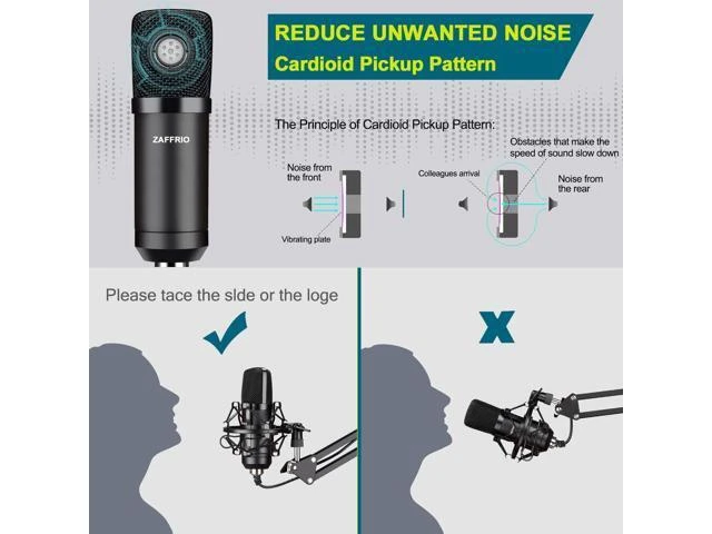 Alt view image 11 of 14 - USB Microphone Kit: Plug & Play USB Computer Mic Cardioid Podcast Condenser Microphone Kit, PC Streaming Mic are suitable for Youtube, Streaming, Recording Music, Live Streaming and Gaming