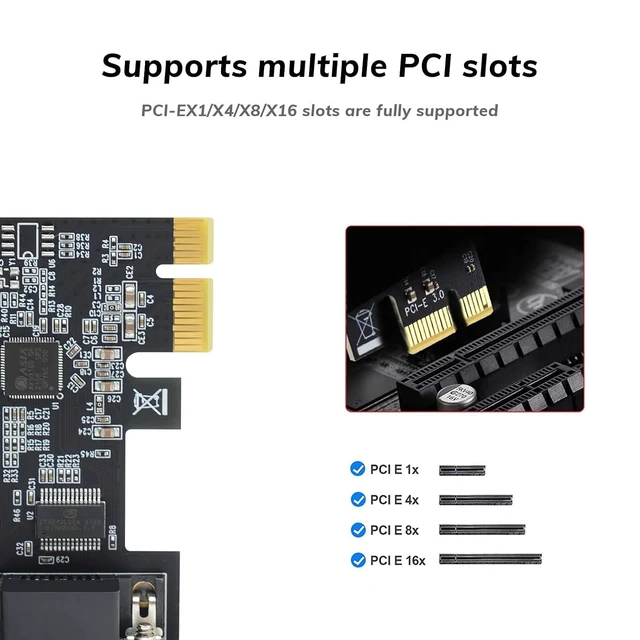 Alt view image 10 of 14 - PCI Express 4-Port Serial COM Expansion Card, PCIe to DB9 RS232 Serial Adapter Card with Low Profile Bracket, Industrial 9-pin Port COM Controller Card for Desktop PC
