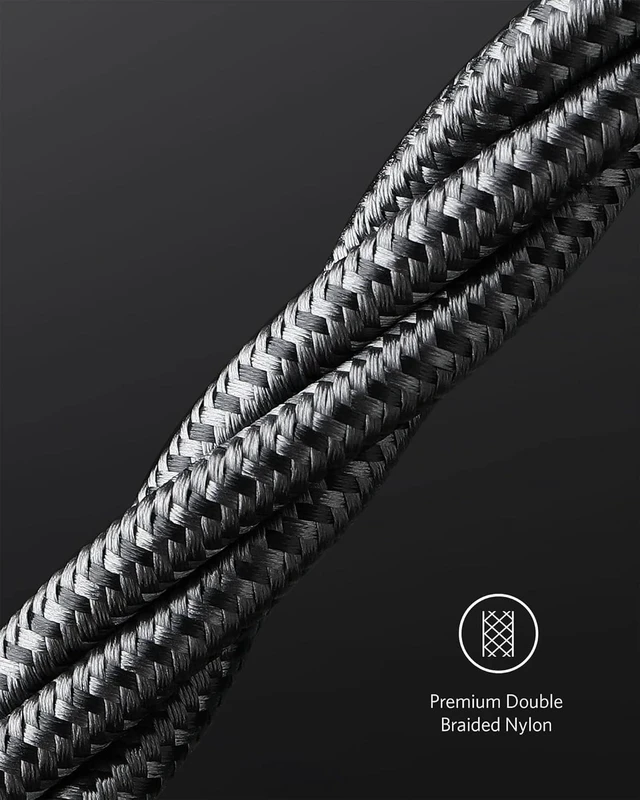 Alt view image 12 of 12 - USB C to USB C Cable Type-C Charging Cord Fast Charge(3.3FT+6FT+10FT 100W) for iPhone 17 Series MacBook and More(Black)