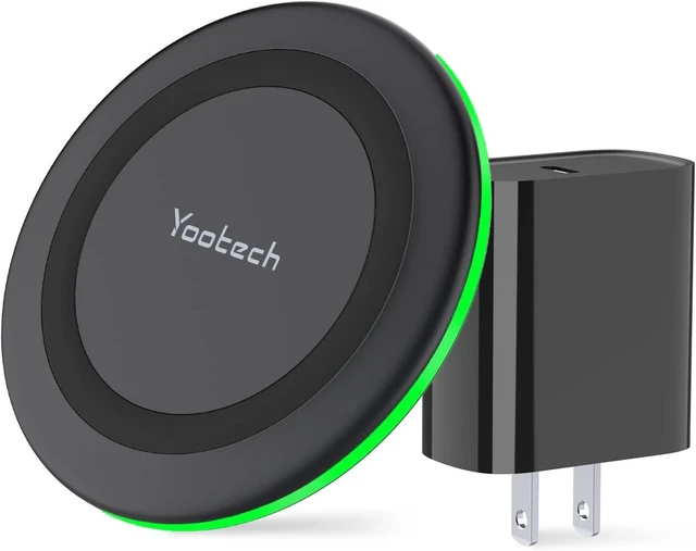 Alt view image 7 of 12 - Wireless Charger 10W Max Wireless Charging Pad with Quick Adapter Compatible with iPhone 17/17 Pro/17 Pro Max/Air/16/15/14/13/SE 2022/12/11/X Galaxy S25/S24/S23 for 3
