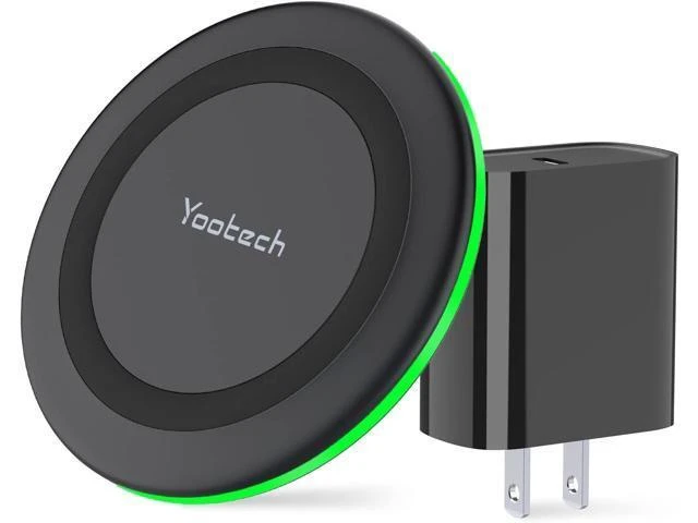 Alt view image 7 of 12 - Wireless Charger 10W Max Wireless Charging Pad with Quick Adapter Compatible with iPhone 17/17 Pro/17 Pro Max/Air/16/15/14/13/SE 2022/12/11/X Galaxy S25/S24/S23 for 3