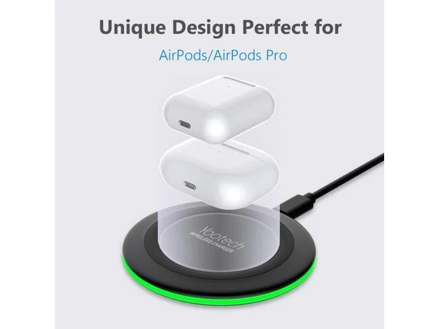 Alt view image 9 of 12 - Wireless Charger 10W Max Wireless Charging Pad with Quick Adapter Compatible with iPhone 17/17 Pro/17 Pro Max/Air/16/15/14/13/SE 2022/12/11/X Galaxy S25/S24/S23 for 3