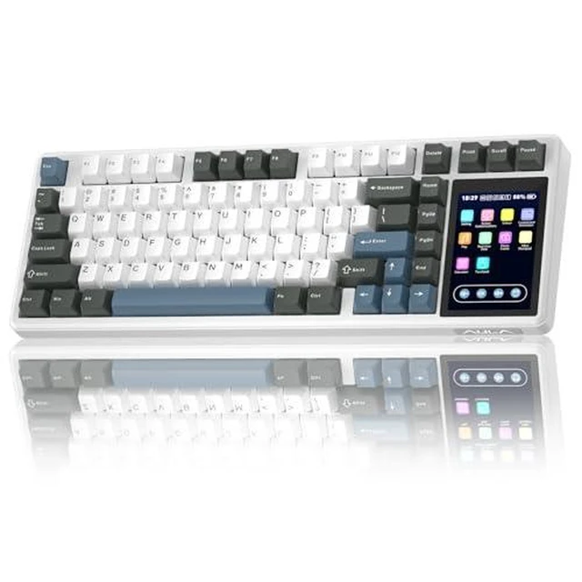 Alt view image 9 of 14 - Aula Wireless Keyboard and Headset Combo, Aula L99 Wireless Keyboard G7 Wireless Headset