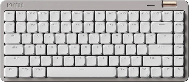 Alt view image 8 of 14 - Flow Lite 84 Keys Low Profile Mechanical Keyboard, 75% Swappable Rechargeable Wireless Keyboard with 2.4G Receiver, Bluetooth and Wired Connection for Windows, Mac/ Specter Linear Switches