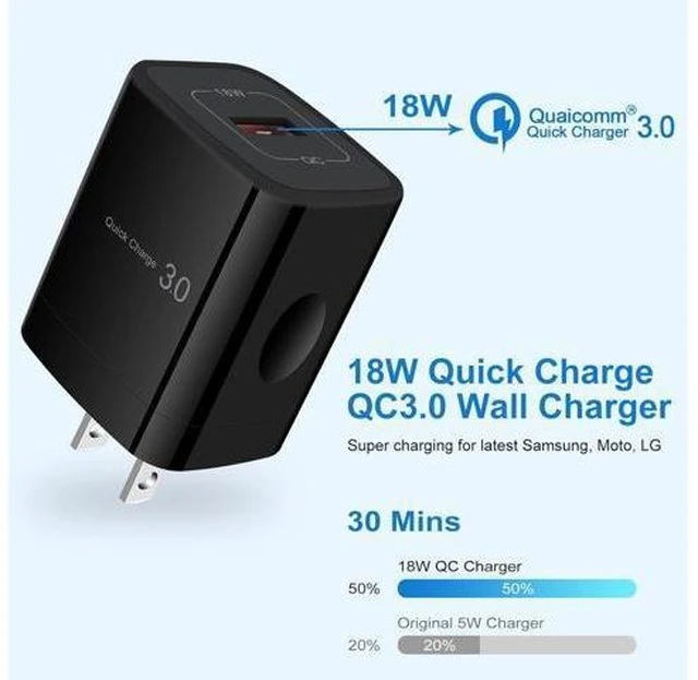 Alt view image 11 of 14 - Wireless Charger Fast Charging Pad for Galaxy S25 Edge S24 Ultra S24+ S24 S23 FE S22 S21 S20 S10 Note 20 10 18W Phone Wall Charger Cargador Inalambrico for iPhone 15 Pro Max 15 Plus