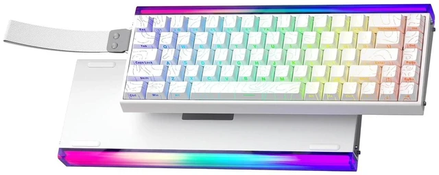 Alt view image 9 of 14 - Aula Hall Effect Keyboard and Headset Combo, Aula Hero 68 HE Hall Effect Keyboard G7 Wireless Headset