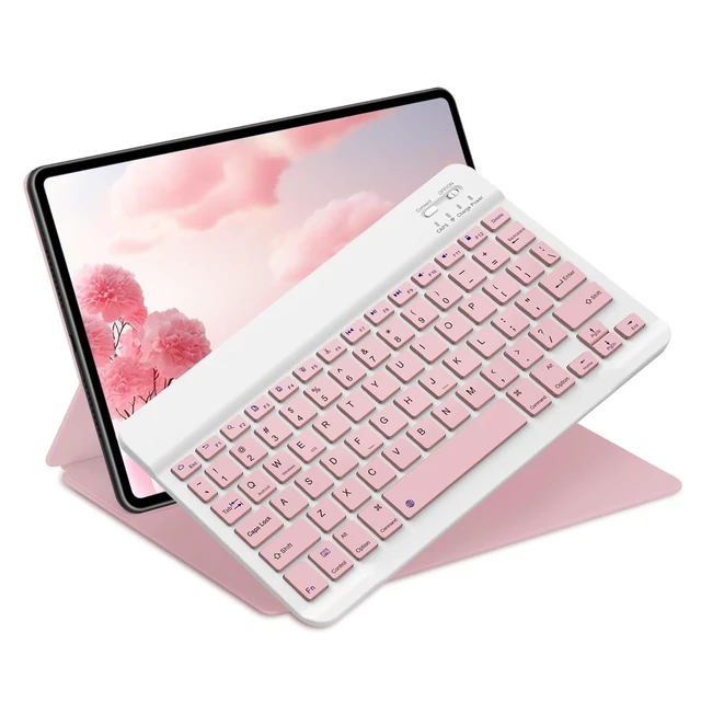 Alt view image 7 of 12 - Bluetooth Keyboard for iPad A16 11th 10th Generation, iPad Pro 13/12/11/10/9/8/7 inch, iPad Air 13/11th Gen, iPad mini Tablets, etc. - Slim Wireless Portable Travel Office Computer Accessories