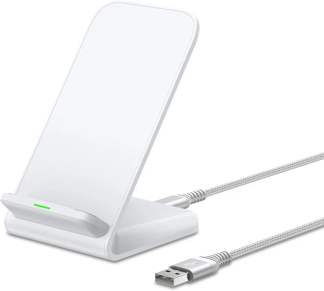 Alt view image 8 of 14 - Pixel Fast Wireless Charger 15W Wireless Charging Stand for Google Pixel 10 Pro XL Fold 9a 9 Pro XL 8a 8 Pro 7a 7 Pro 6 Pro Android Phone Wireless Charger Stand for Galaxy S25 Ultra S24 S23