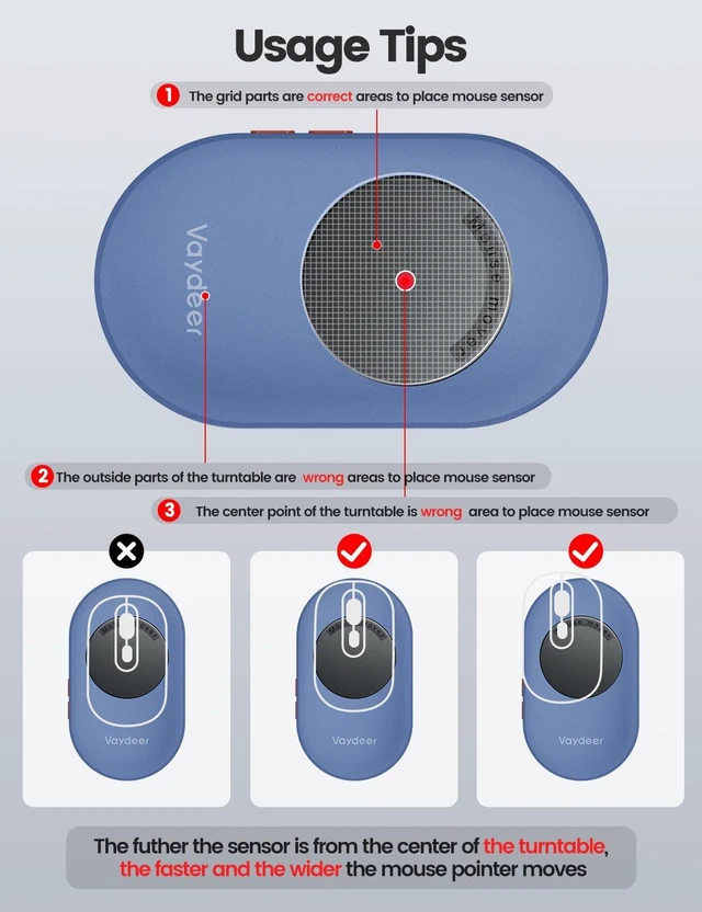 Alt view image 12 of 14 - Ultra Slim Mouse Mover, Air 3 Mouse Jiggler with Adjustable Interval Timer, Undetectable & Noiseless, Simulates Realistic Mouse Movement, Driver-Free for Keeping The PC Active and Secure