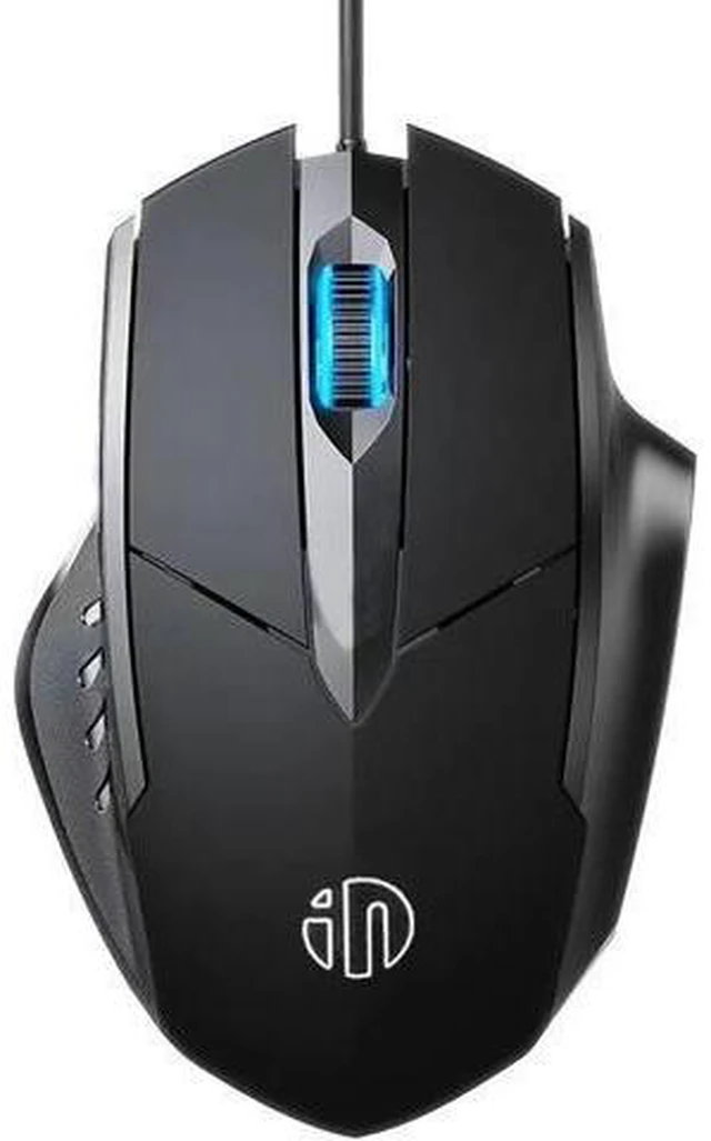 Alt view image 7 of 12 - USB Computer Mouse Wired Silent Click Corded Mouse 3-Button Wired Optical Mouse Office and Home Mice Ergonomic Shape for Windows Computers Macs iPad PC and Laptops