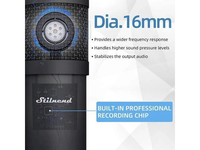 Alt view image 9 of 12 - Usb Microphone - Recording Microphone, Gaming Microphone, Pc Streaming Podcast Mic, 192Khz/24Bit Microphone, Usb Mic Kit With Sound Chipset Arm Set