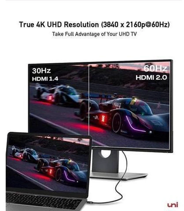 Alt view image 14 of 14 - USB C to HDMI Cable for Home Office 6ft (4K@60Hz) USB Type C to HDMI Cable Thunderbolt 4/3 Compatible with iPhone 15 Pro/Max MacBook Pro/Air 2023 iPad Pro Surface Book 2 Galaxy S24