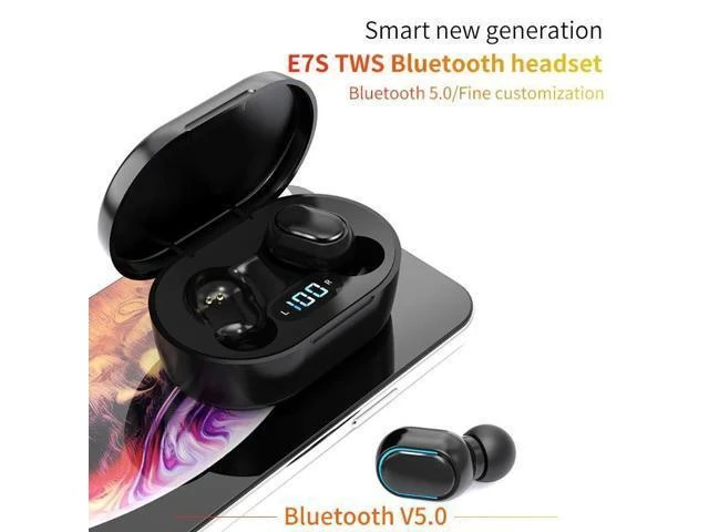 Alt view image 9 of 12 - E7S Factory Gaming Anc Waterproof Noise Cancelling Earbuds in Low Price