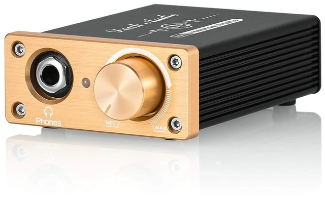 Alt view image 7 of 12 - U3 Headphone Amps, Mini Hi-Fi Amplifier for Home Desktop PC 6.35mm / 3.5mm Headsets, Class A, RCA Input, DC 5V