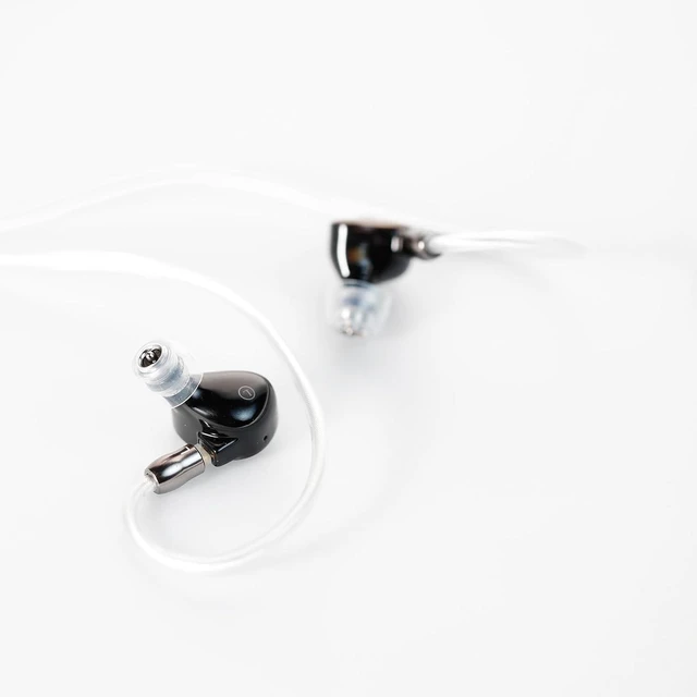 Alt view image 13 of 14 - SE100 Invisble Medical Silicone Ear Tips (S/M/L Sizes) - Noise Isolating Ergonomic Eartips for IEMs, Designed for Audiophiles & Musicians (Transparent, Medium)