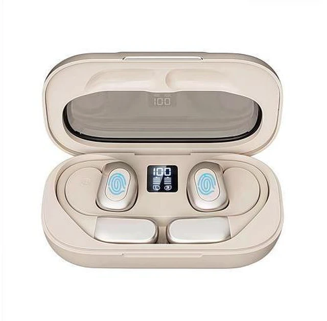 Alt view image 6 of 10 - AI Translator Earbuds, OWS Real-Time 3-in-1 Translation Earbuds 144 Languages & Accents, Translating Earbuds Real Time for Travel Business Learning, Translator Device Headphones (Milky White)