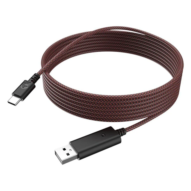 Alt view image 8 of 14 - USB-C Cable for G7 SE, G7, T4 Kaleid (Black & Red)