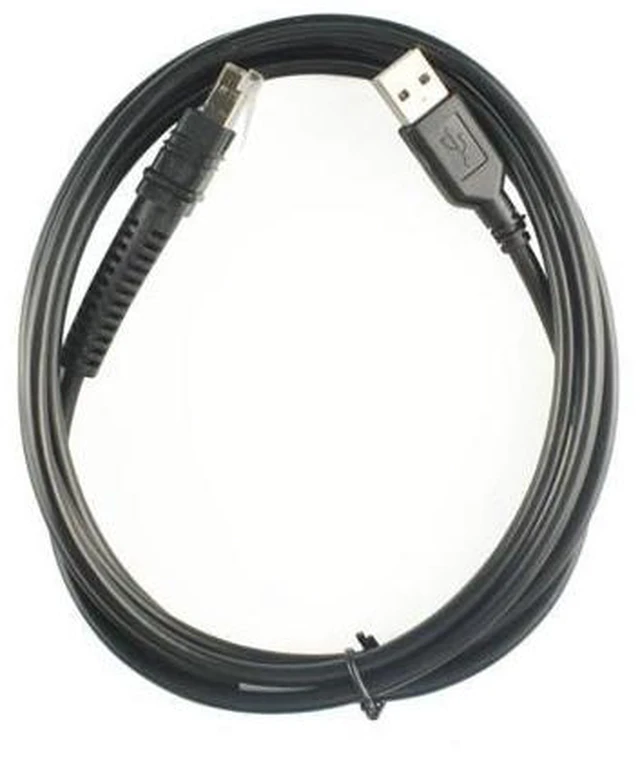Alt view image 4 of 6 - Cable de datos para escáner Zebra LI3608 LI3678 DS3608 DS3678, Cable de escáner de código de barras, USB, 2M, nuevo