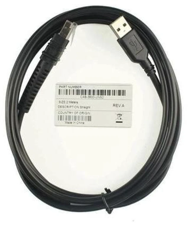 Alt view image 5 of 6 - Cable de datos para escáner Zebra LI3608 LI3678 DS3608 DS3678, Cable de escáner de código de barras, USB, 2M, nuevo