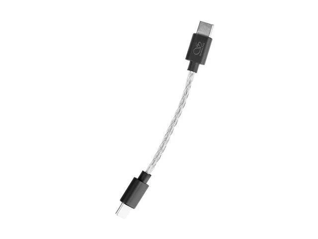 Alt view image 8 of 14 - L3 5 inch Audio Cable/USB C to C HiFi Sound Adaptor for UA Headphone Amp 24AWG Silver Foil-Shielded Audio Cable for DAC Nylon Braided Tangle Free Bend-Proof