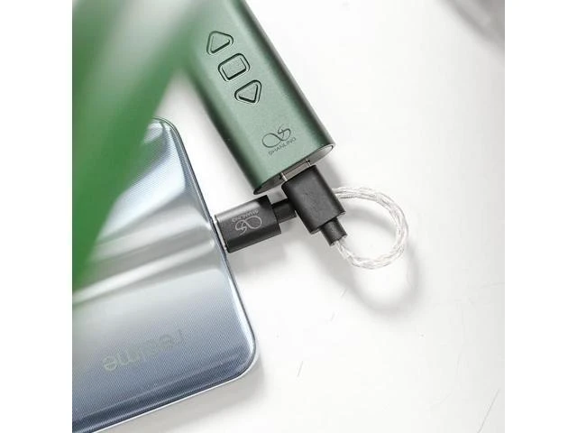 Alt view image 11 of 14 - L3 5 inch Audio Cable/USB C to C HiFi Sound Adaptor for UA Headphone Amp 24AWG Silver Foil-Shielded Audio Cable for DAC Nylon Braided Tangle Free Bend-Proof