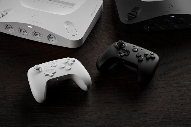 Alt view image 10 of 14 - 64 Bluetooth Controller for Analogue 3D, Switch, Switch 2, Windows, and Android (White)