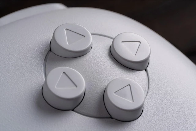 Alt view image 12 of 14 - 64 Bluetooth Controller for Analogue 3D, Switch, Switch 2, Windows, and Android (White)