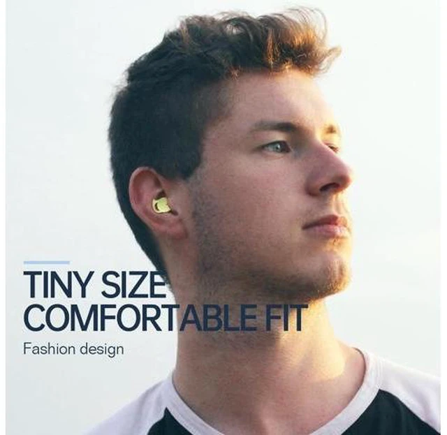 Alt view image 12 of 14 - Invisible Sleep Headphones Sleep Earbuds for Side Sleepers Small Comfortable Fit Noise Blocking Sleep Earbuds Bluetooth 5.3 Wireless Earphones in-Ear Ear Buds for Sleeping - Green