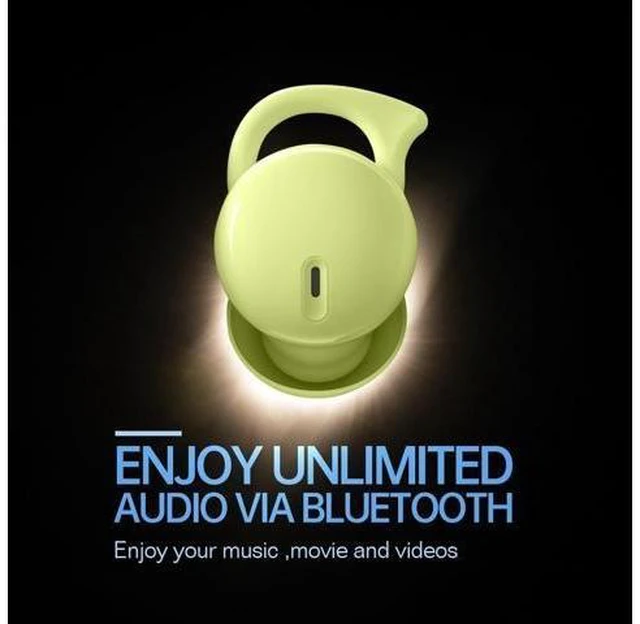 Alt view image 13 of 14 - Invisible Sleep Headphones Sleep Earbuds for Side Sleepers Small Comfortable Fit Noise Blocking Sleep Earbuds Bluetooth 5.3 Wireless Earphones in-Ear Ear Buds for Sleeping - Green