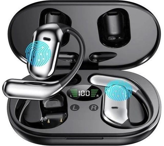 Alt view image 6 of 10 - AI Language Translation Earbuds, Wireless Earbuds Translator Real Time 144 Languages 3-in-1 Translator Ear Buds 5.4 Bluetooth Headphones Two-Way Translating Device fit iOS and Android - Black 2