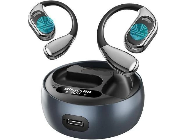 Alt view image 8 of 14 - AI Real-Time Translation Earbuds,Wireless Earbuds,144 Languages Ear Buds,Two-Way Translator Earbuds, Bluetooth Headphones, Ear pods Wireless,HD Sound Translating Earbuds for Travel, M76 Black 01
