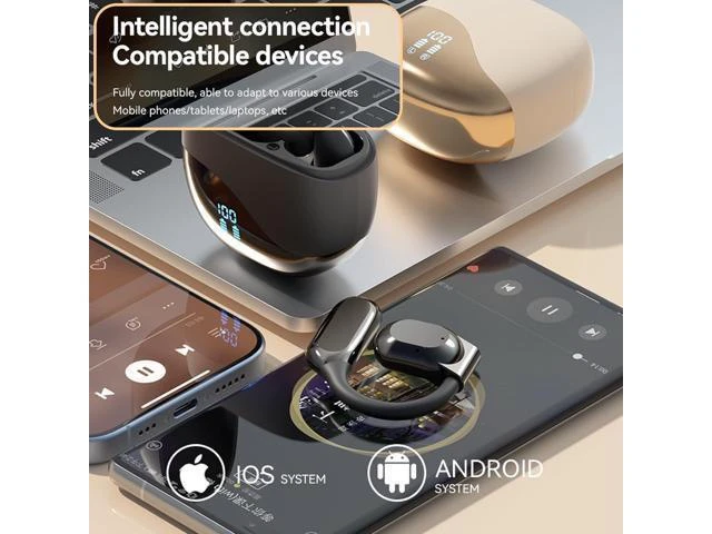 Alt view image 10 of 14 - Ai Translation Earbuds Real Time, Wireless Bluetooth Ear Buds Translator, Language Translating Headphones,HiFi Sound,144 Languages for Travel, Business, Music,Learning-Glossy Black