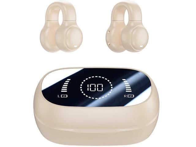 Alt view image 8 of 14 - SOEWIOU 2026 Version True Wireless Bluetooth Earbuds with Charging Case Compatible with Apple & Android, Dual Connect, Built-in Microphone, Stereo Sound in-Ear Bluetooth Headphones Headset - Model 33