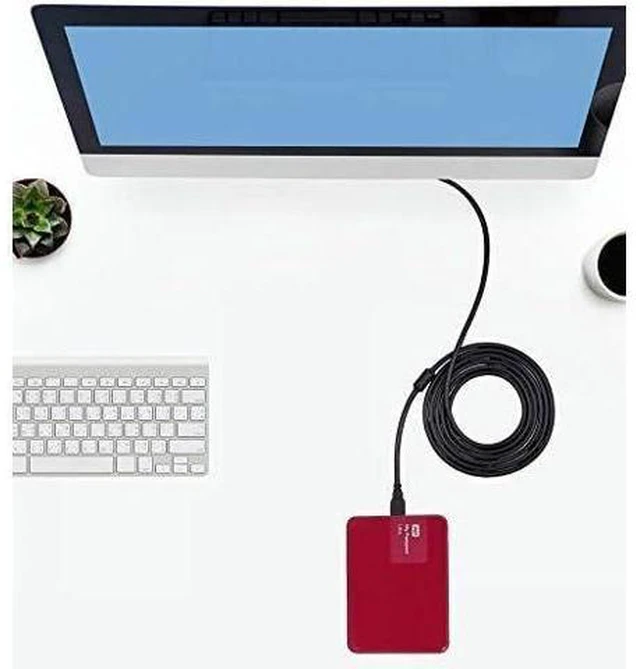 Alt view image 9 of 12 - USB to USB Cable Male to Male 20 ft Long USB 3.0 Cable A to A for Data Transfer Hard Drive Enclosures Printer Modem Cameras