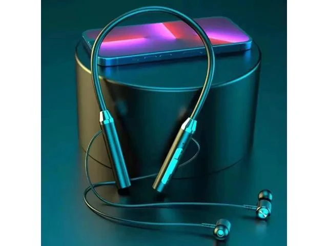 Alt view image 6 of 6 - G01 Wireless Neckband Headphone Electronics Sport Earphone Neckband Magnetic Bass Headset Handsfree Earbuds with Mic Pink