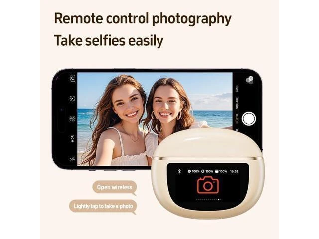 Alt view image 13 of 14 - AI Real-Time Translation Earbuds,Wireless Earbuds,144 Languages Ear Buds,Two-Way Translator Earbuds, Bluetooth Headphones, Ear pods Wireless,HD Sound Translating Earbuds for Travel, Business