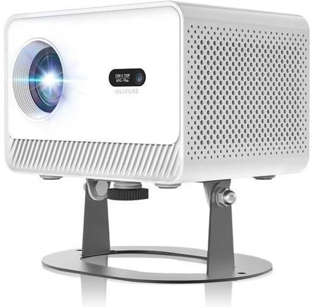 Alt view image 7 of 12 - Mini Projector Support 4K with WiFi and Bluetooth, Built-in APPS & Electric Focus, 300 ANSI & Auto Keystone Portable Projector, 200" Screen Compatible with iPhone/Laptop/TV Stick for Bedroom Outdoor
