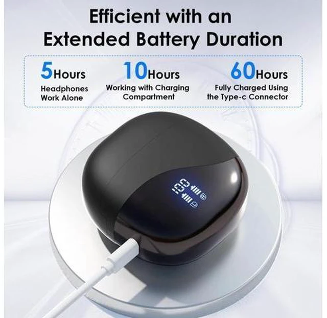 Alt view image 12 of 14 - Language Translator Earbuds, 3-in-1 Translation Earbuds, AI Translation Earbuds Real Time for Android iOS, 144 Languages AI Earbuds Translators Headphones for Travel Business Learning (Black)