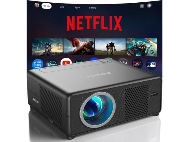 Alt view image 8 of 14 - Mini Projector, Upgraded Full HD 1080P Support Video Projector, Portable Small Movie Projector, Compatible with iOS/Android/Windows/TV Stick/Box/USB/HDMI Movie Projector with apps